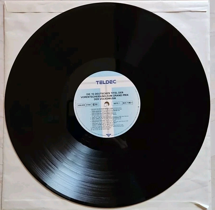 GRAND PRIX DER VOLKSMUSIK - Vorentscheid 1990 (ZDF-Show / LP ) - Bild 3 von 4