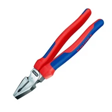 Knipex 8" Lineman's Combination Pliers w Comfort Grips High Leverage 0202200