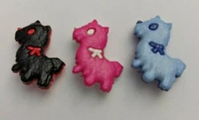 Scotty Dog Buttons 20mm Dill Buttons(Choose Color) DILL Buttons    