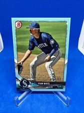 2018 Topps Bowman Evan White Rookie /499 Sky Blue Mariners BP98