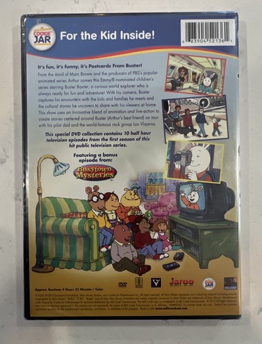 Postcards From Buster Let’s Go On A Trip Sealed DVD 2004 Season 1/10 Eps ToysRUs - Picture 3 of 8