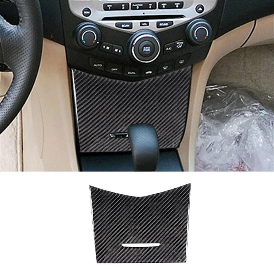 Juego de 17* cubiertas decorativas interiores de fibra de carbono para Honda Accord SEDAN 2003-2007 Foto 4 de 4