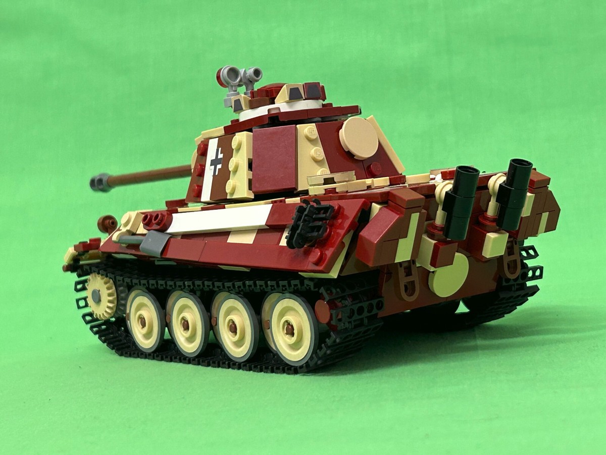 Lego Panther Ausf G (Late War) Digital Building Instructions!!!