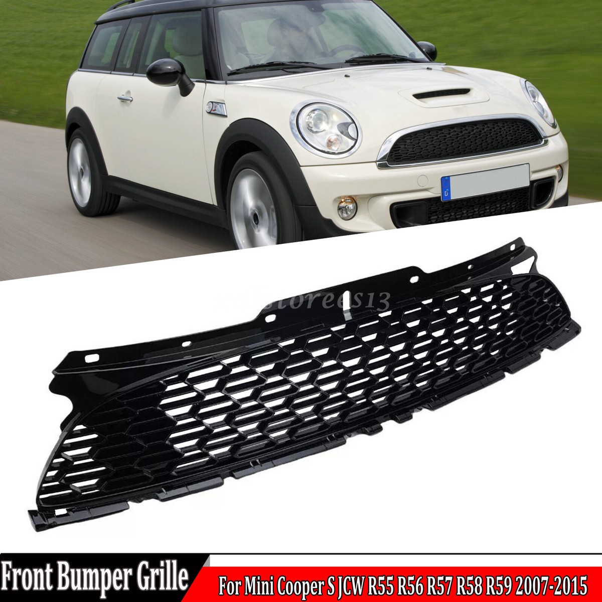 For Mini Cooper S JCW R55 R56 R57 2007-2015 Front Bumper Hood