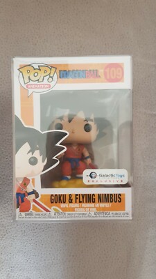 Funko Goku Fly Nimbus Orange Rare Vauled Galactic Toys Dragon Ball 109