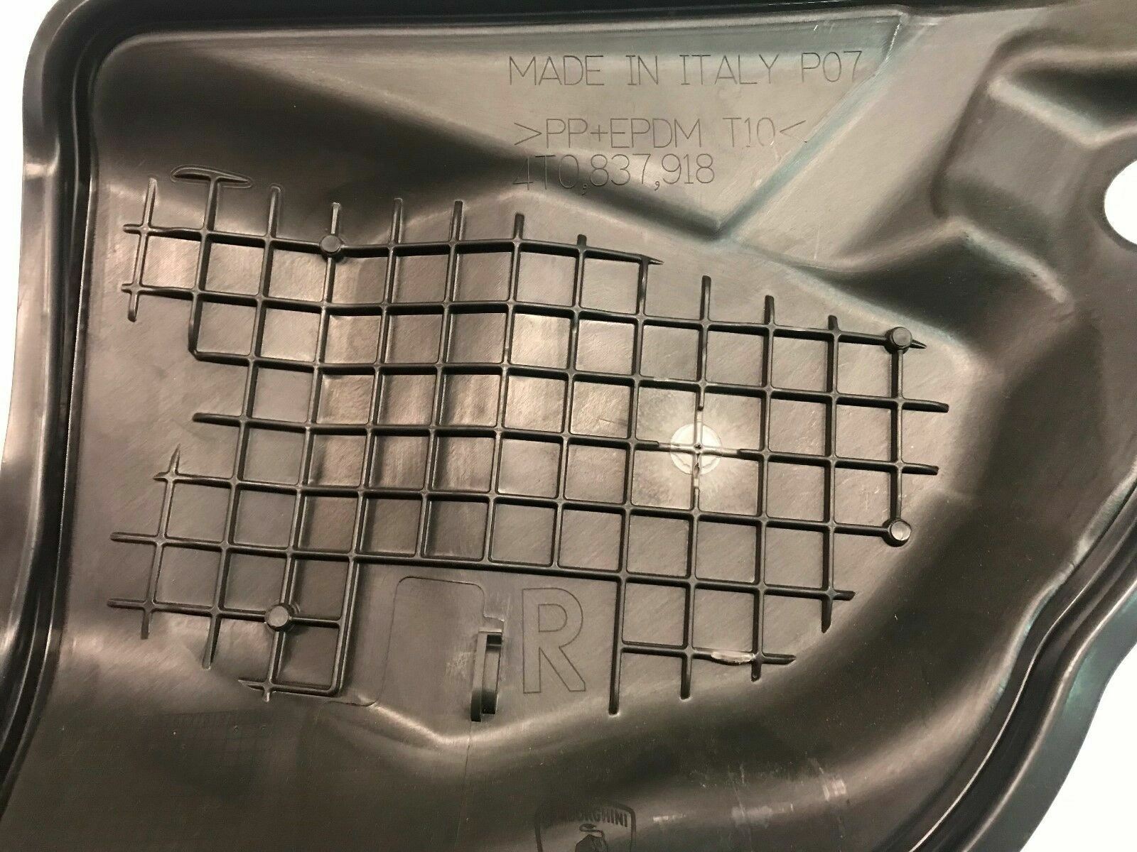 LAMBORGHINI HURACAN LP610 RIGHT SIDE WATER DEFLECT GASKET OEM 4T0837918
