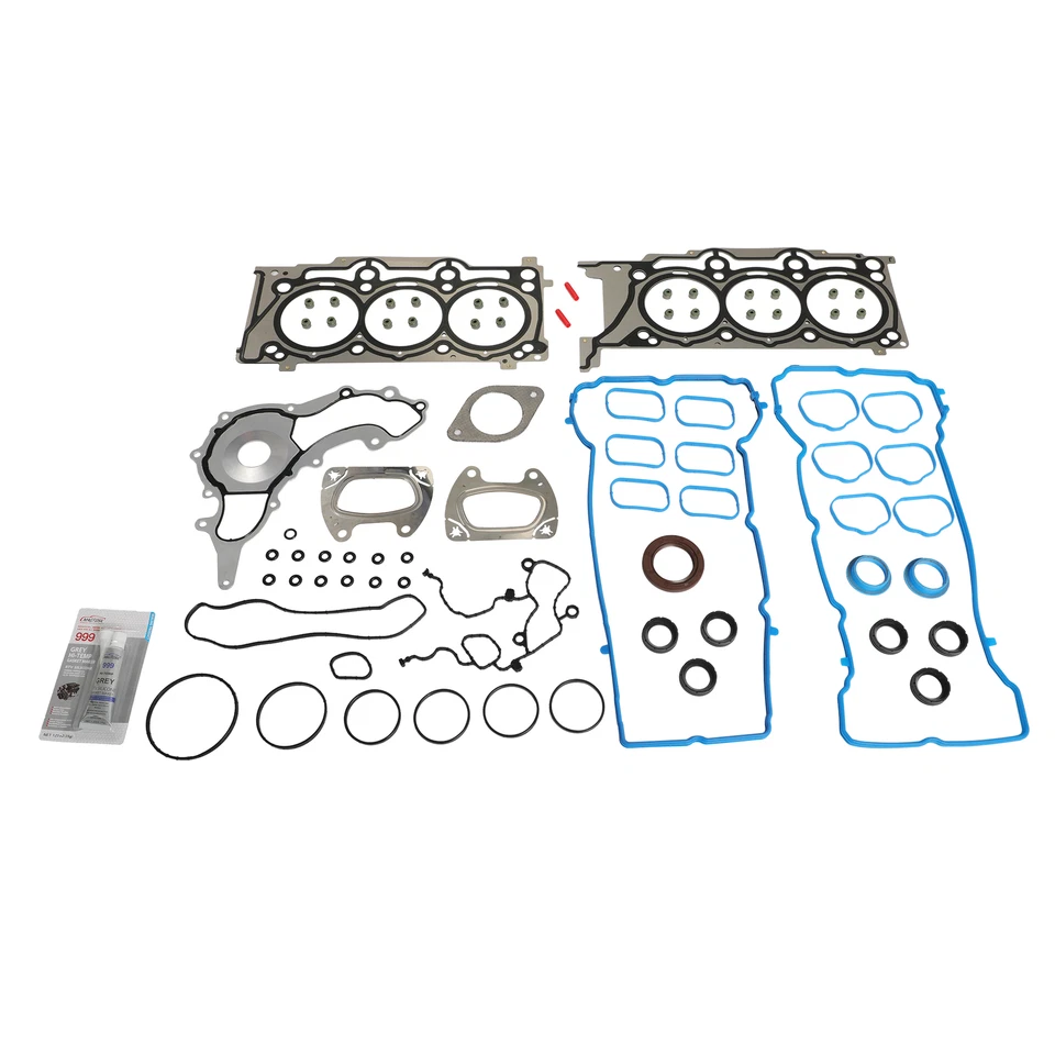 Juego de juntas de culata para Jeep Wrangler Ram C/V Dodge Chrysler 3,6 L DOHC VIN G 11-16 Foto 2 de 4