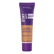 Rimmel Stay Matte Foundation, Natural Beige, 1 Fluid Ounce