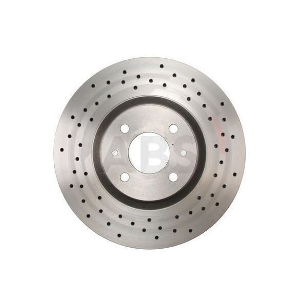 Pair of Front Brake Discs for Fiat 500 Abarth A.B.S. 17949