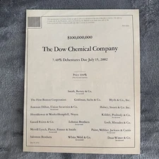 The Dow Chemical Company Magazine Print Ad 1972