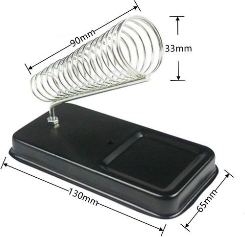 2pcs Metal Soldering Iron Stand Frame Holder with 10 Pcs PVA Sponge - Picture 2 of 7