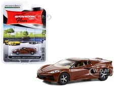 2022 CHEVROLET CORVETTE C8 STINGRAY CAFFEINE BROWN 1/64 MODEL GREENLIGHT 68020 B
