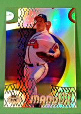 🔥GREG MADDUX & KEN CAMINITI🔥 1998 Topps Tek ERROR Card Braves - Extremely RARE