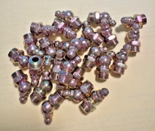 Mize 25 PC Heavy Duty 10mm 45 Degree Nipple Grease Fitting Zerks Zm4510