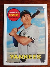 2018 Topps Heritage 74 Giancarlo Stanton