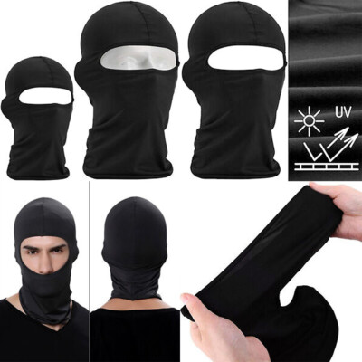 US 5 Pc Men's Ski Face Mask Warm Balaclava Sports Airsoft Motorcycle Hood Hat
