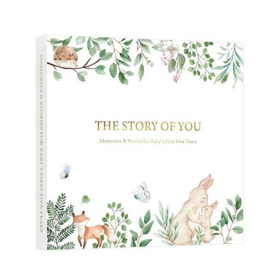 Keepsake Baby Book, Baby Memory Book for Boys and Girls, First 5 Year Baby Mi...