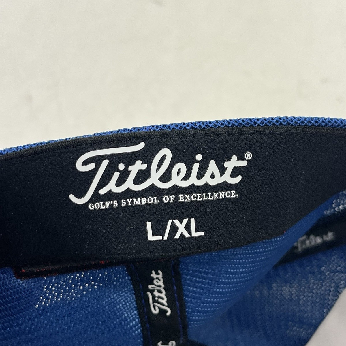 Casquette Titleist Tour Performance Mesh Pro V1 Bleu Taille M - NEUF
