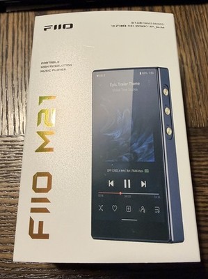 FiiO M21 Digital Audio Player (Blue) Excellent Condition!