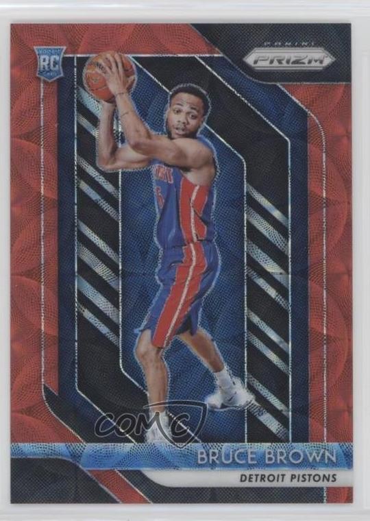2018-19 Panini Prizm Choice Red Prizm 27/88 Bruce Brown #132 nd3