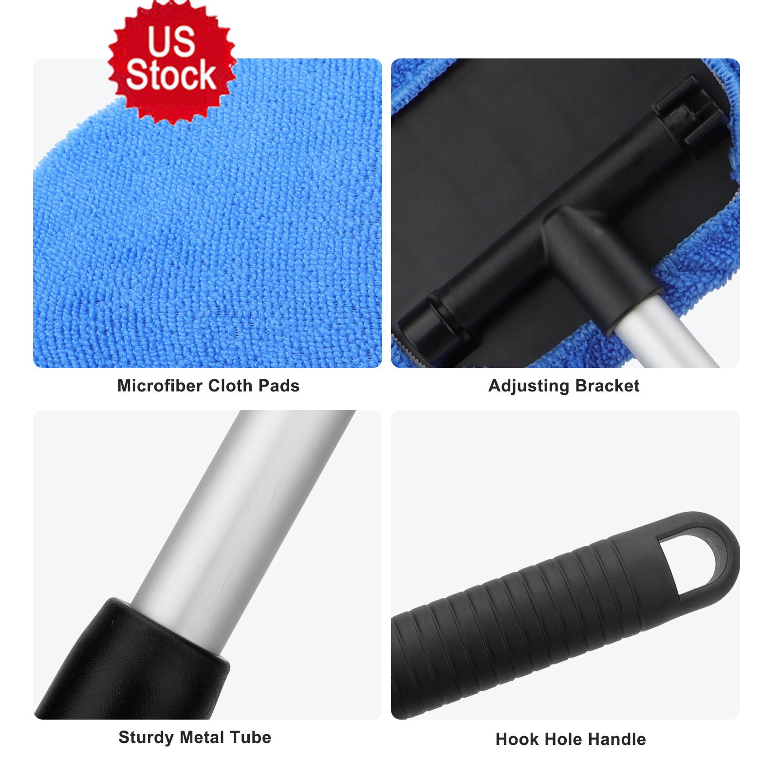 11 piece car window cleaning tool kit reusable windshield wiper brush