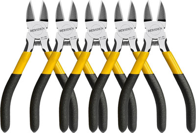 5'' Wire Cutters, 5 Pack, Precision Cutting Pliers, Ultra Sharp Wire Snips Wire C