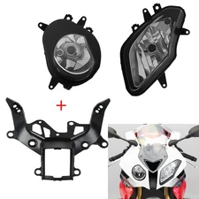 Front Headlight & Upper Fairing Bracket Fit For BMW S1000RR 2009-2014 HP4 13-14