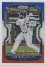 2021 Panini Prizm Tier II Red White & Blue Prizm Jose Marmolejos #175 2x9