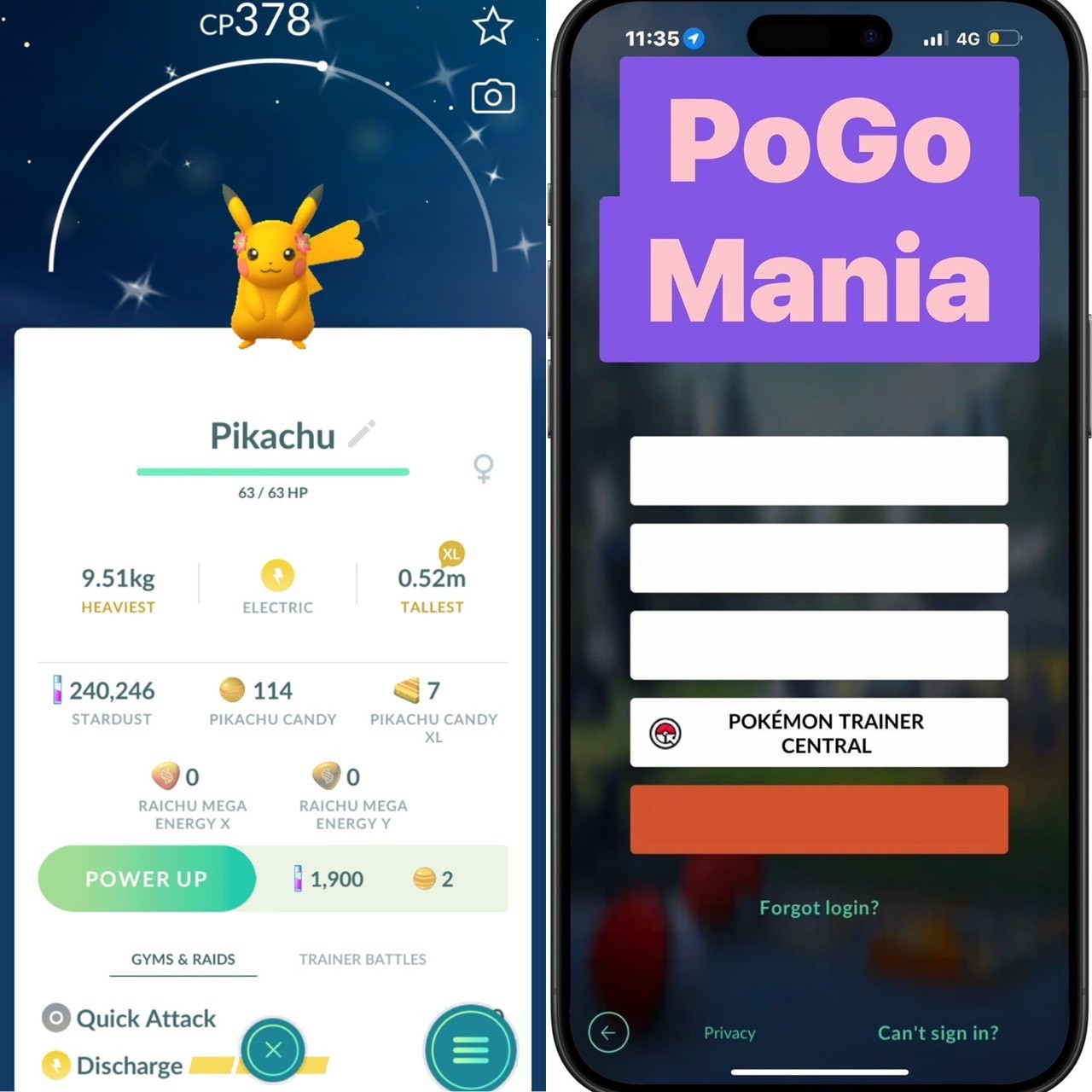 Shiny Gracidea Pikachu✨mini PTC 20k✨(read description)
