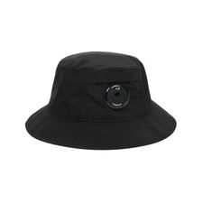 *C.P Company Chrome-R Lens Bucket Hat in Black 999 CP