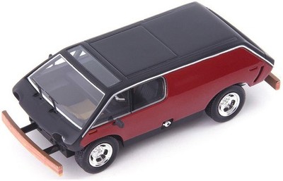 Avenue43 Brubaker Kastenwagen Maßstab 1:43 rot schwarz