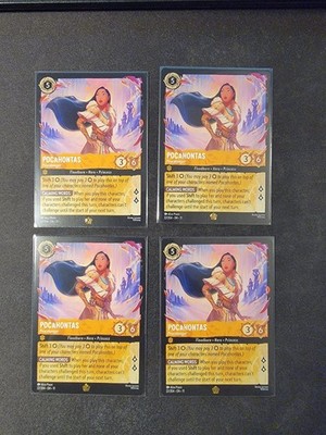 Disney Lorcana TCG Winterspell Pocahontas - Peacekeeper 22/204 Legendary Regular
