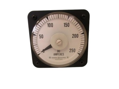 GENERAL ELECTRIC 50-103121DBRS2 DC PANEL AMMETER  UNMP