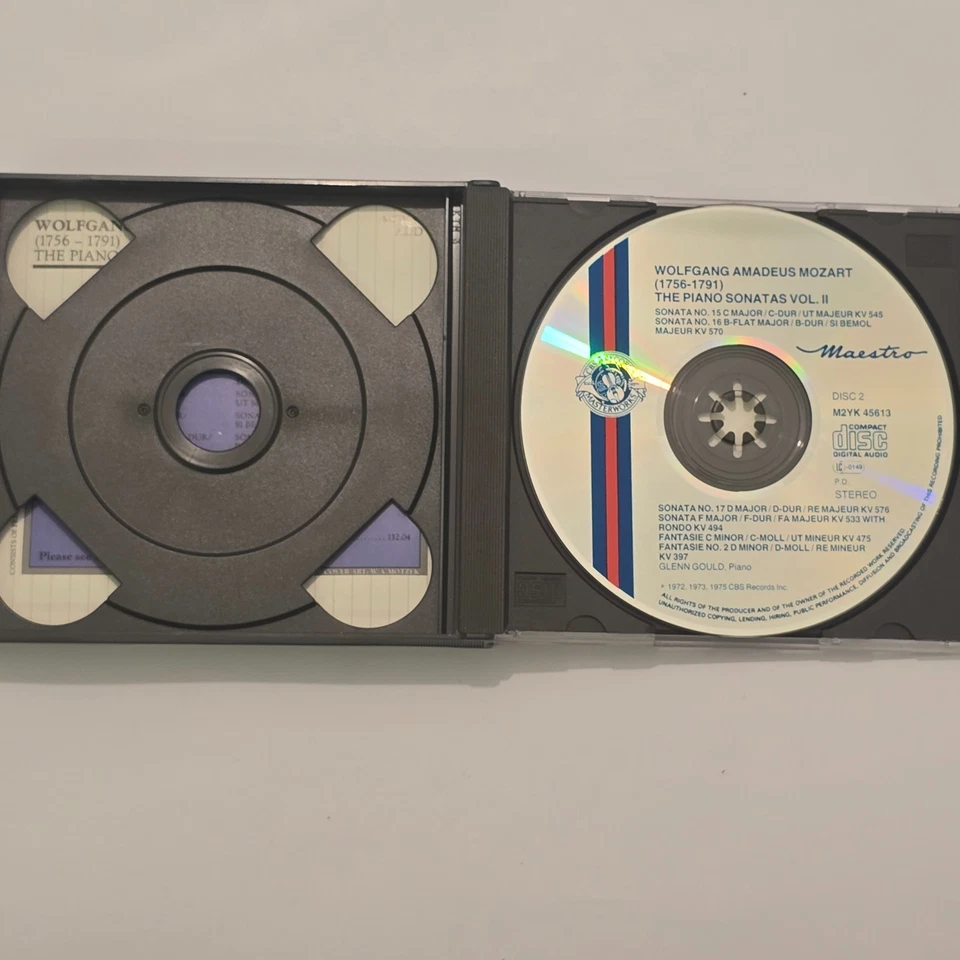 Mozart - The Piano Sonatas, Vol. II, Glenn Gould, 2 CDs - Bild 4 von 4