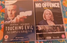 Touching Evil Series 1-3 DVD & No Offence Series 1, 2 & 3 DVD (NEW EX DISC 1)