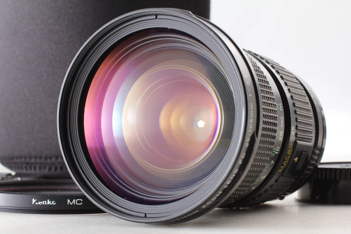 Canon FD f/3.5 Camera Lenses 35-105mm Focal for sale - eBay