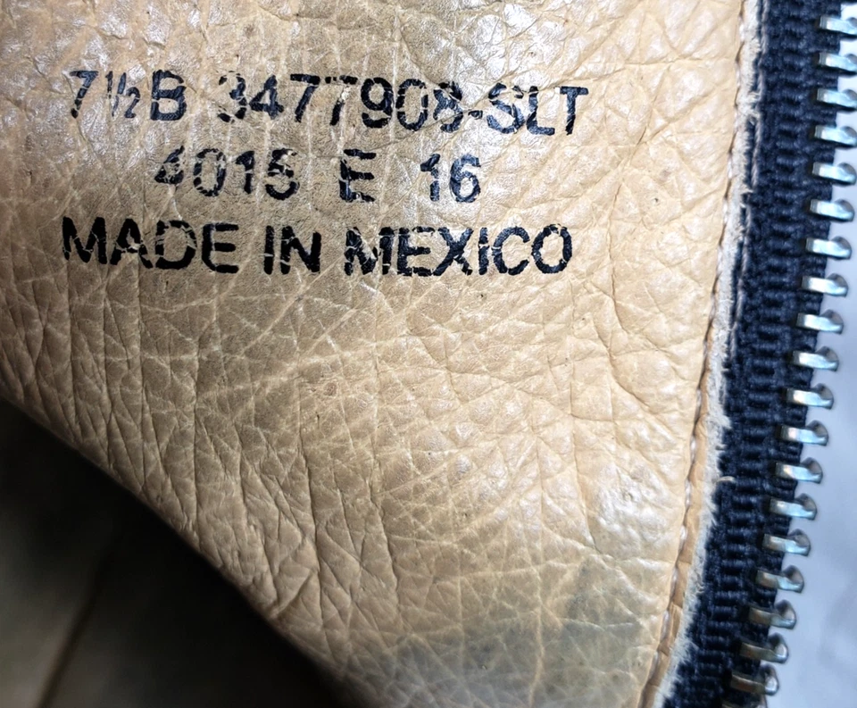 Frye Boot Melissa Short Button Women Size 7.5 B Brown Leather Ankle Moto Western - Image 2 of 4