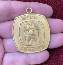Vintage WPIAL PIAA District 7 Girls Basketball AAA 1983 Gold Championship Medal