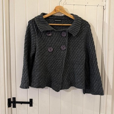 Warehouse Grobstrick-Cardigan mit Struktur und Knopfleiste 