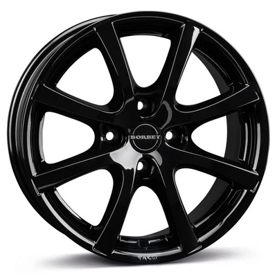 Borbet Felgen LV4 5.5x14 ET24 4x108 SW für Citroën Berlingo C2 C3 Xsara - Bild 1 von 4