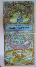 JERI LANDERS BOOK LOT (2) ~ HOPALONG JACK & BUSHKY BUSHYBOTTOM ~ BOTH SIGNED!!