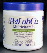 PetLabCo MULTIVITAMIN All Around God Health CHEW For Dogs 30 pork Chews 06/2026