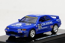 Kyosho 1/64 Nissan Skyline GT-R BNR32 Calsonic JTC 1990 Model Rare 14Y+ JAPAN