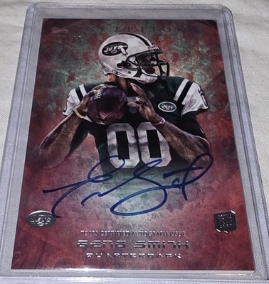 2013 Topps Inception - Elements Autographs Geno Smith RC AUTO /25 #IEA-GS