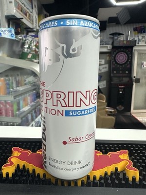 Red Bull Spring Edition Sugarfree ES Spanien Sabor Cereza 2026
