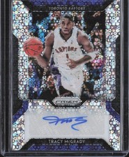 2018 Panini Prizm Tracy McGrady Fast Break Disco Prizm Auto Autograph FB-TMG