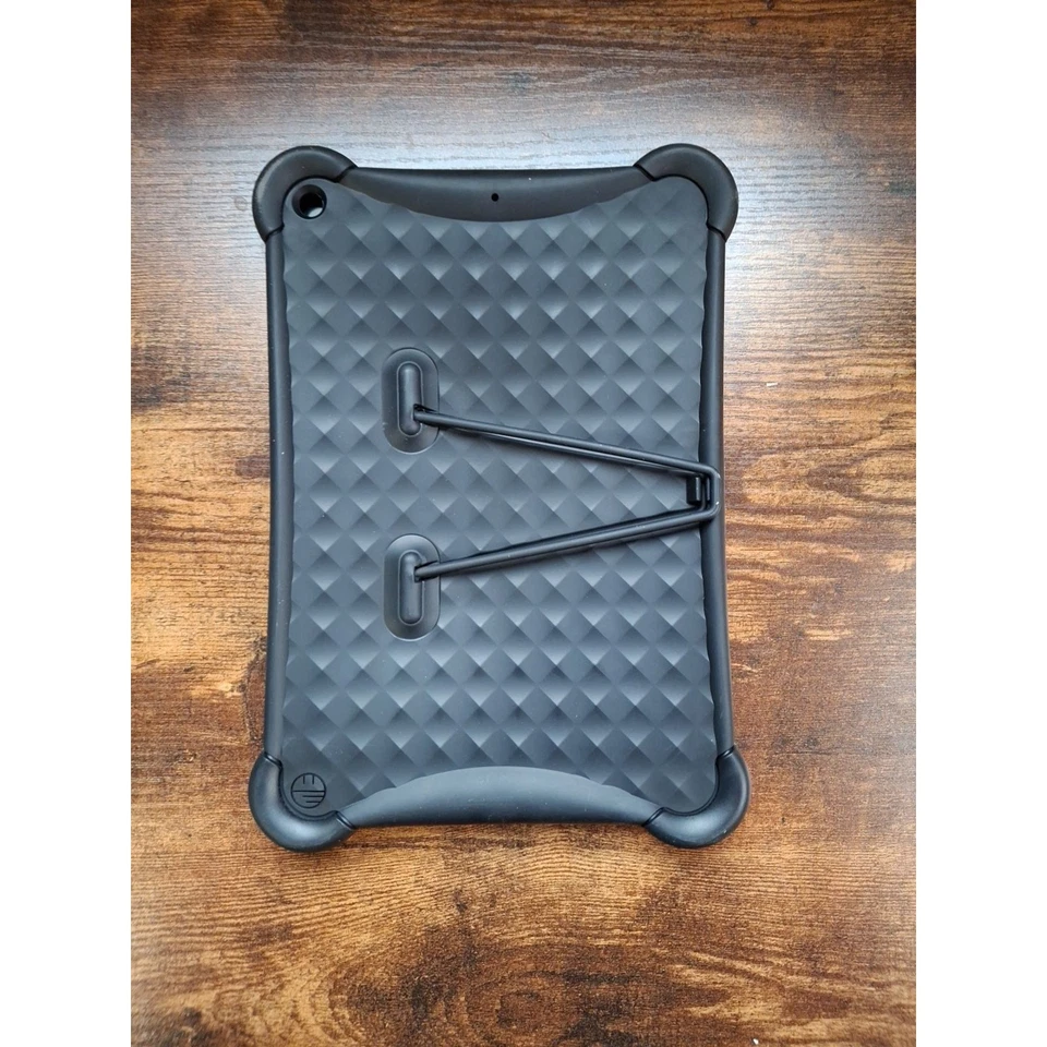 Silicone Bumper Case W/ Stainless Steel Kickstand For 10.2" iPad 7th And 8th Gen - Image 4 of 4