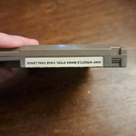 WWF WrestleMania: Steel Cage Challenge (NES Nintendo) - Testato - Autentico