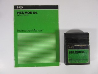 Hesware HES MON 64 Cartridge & Manual for the Commodore 64 Working!