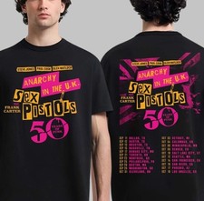 Sex Pistols Anarchy In The UK 50 Years Of Punk 2026 North America Tour T shirt